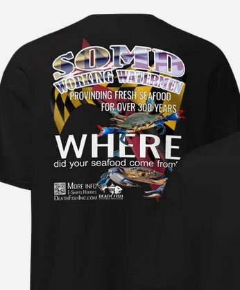 Southern Maryland working watermen shirt design
