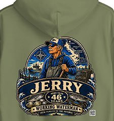 Southern Maryland Tactical Hoodie Sweatshirt Watermen Gear